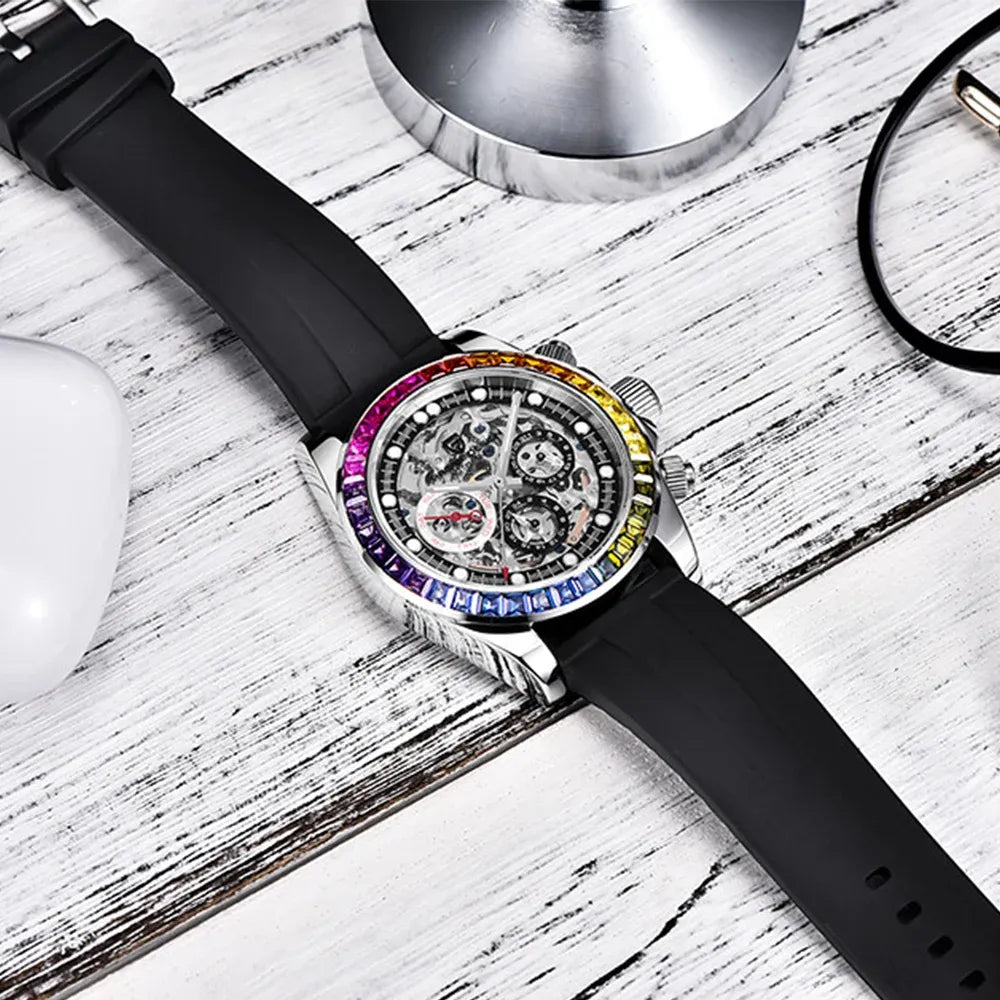 Montre automatique Arc-en-ciel 40 mm