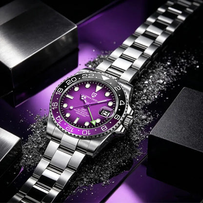 Montre automatique GMT 40 mm