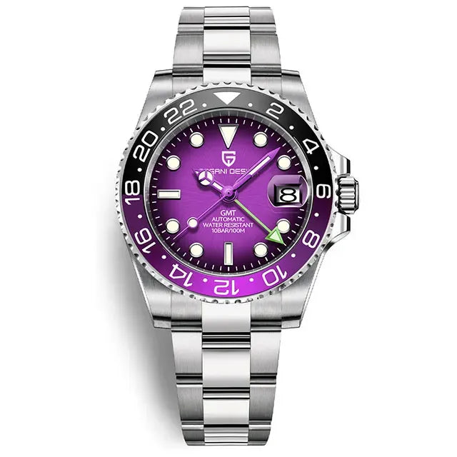 Montre automatique GMT 40 mm — Violet