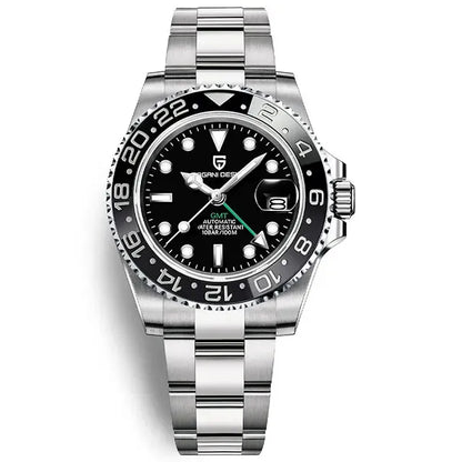 Montre automatique GMT 40 mm — Noir