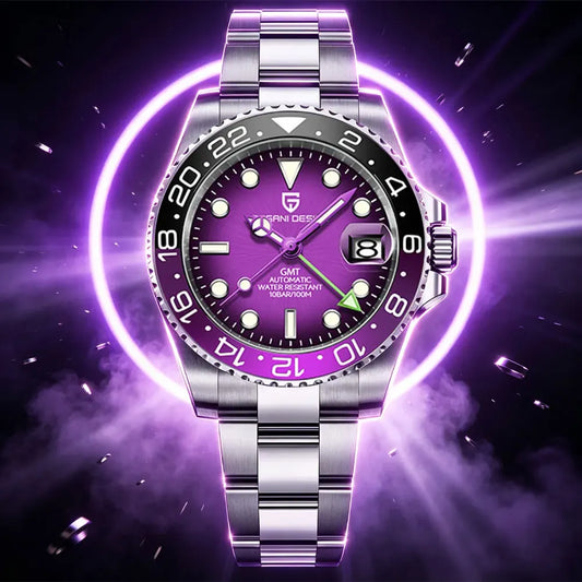 Montre automatique GMT 40 mm
