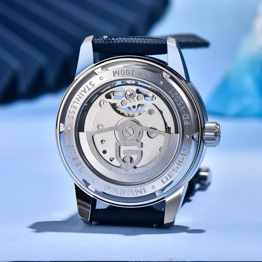 Montre automatique phase de lune 41 mm