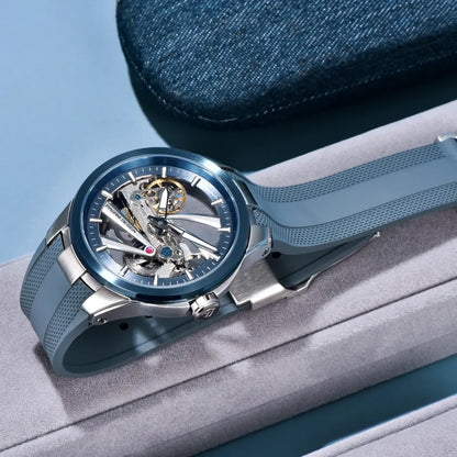 Montre squelette automatique sport 42 mm